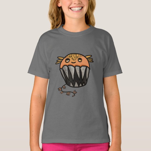 T-shirt Halloween en dessert éffrayant (Devant)