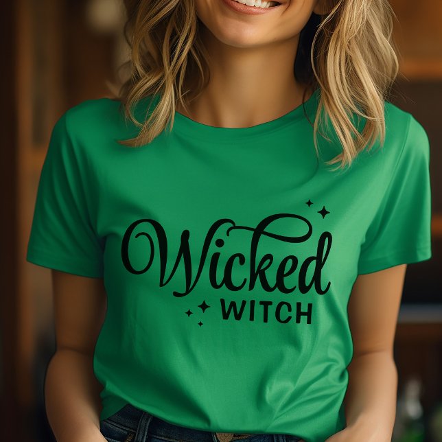 T-shirt Halloween en sorcière (Créateur téléchargé)
