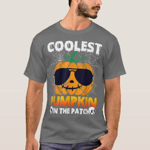 T-shirt Halloween Enfants Citrouille le plus frais dans le