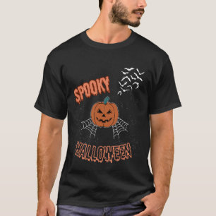 T-shirt Halloween épouvantable, chemise mignonne d
