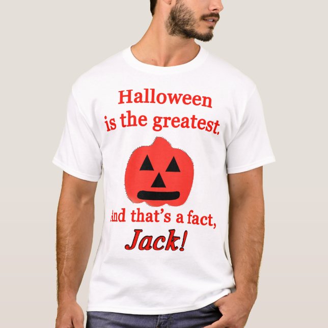 T-shirt halloween est le plus génial (Devant)