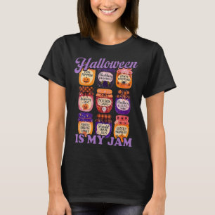 T-shirt Halloween est ma confiture Citrouille effrayant Au