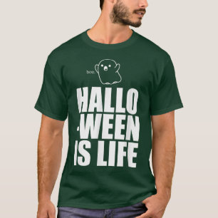 T-shirt Halloween est vie mignon Fantôme drôle Éffrayante