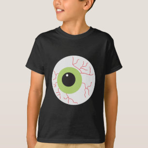 T-shirt Halloween Eyeball effrayant
