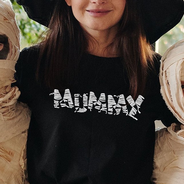 T-shirt Halloween Famille Matching Funny Maman maman maman (Halloween Family Matching Funny Mom Mommy Mummy Sweatshirt)