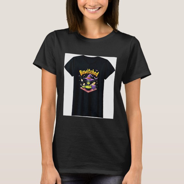 T-shirt Halloween Family Home Bewitched Breakfast Maker  (Devant)