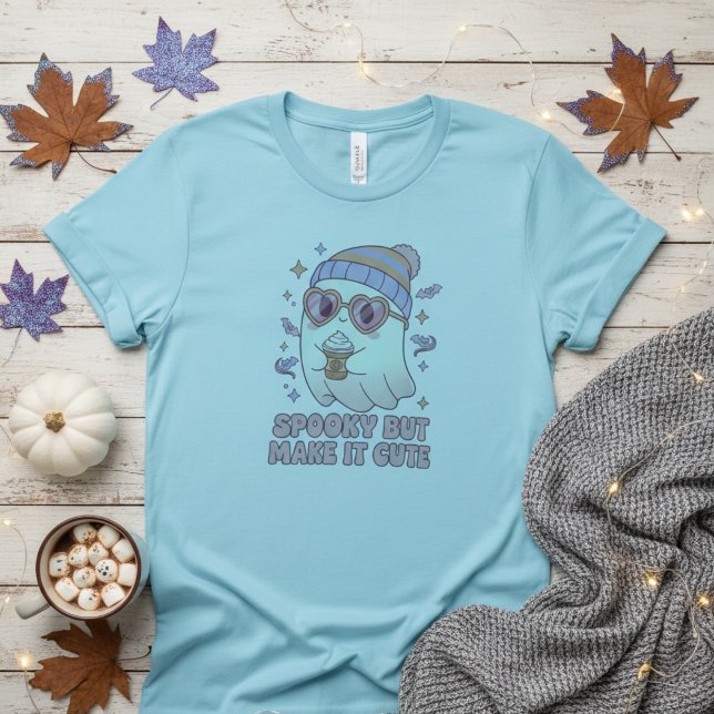 T-shirt Halloween Fantôme Mignon mais Effrayant (Créateur téléchargé)