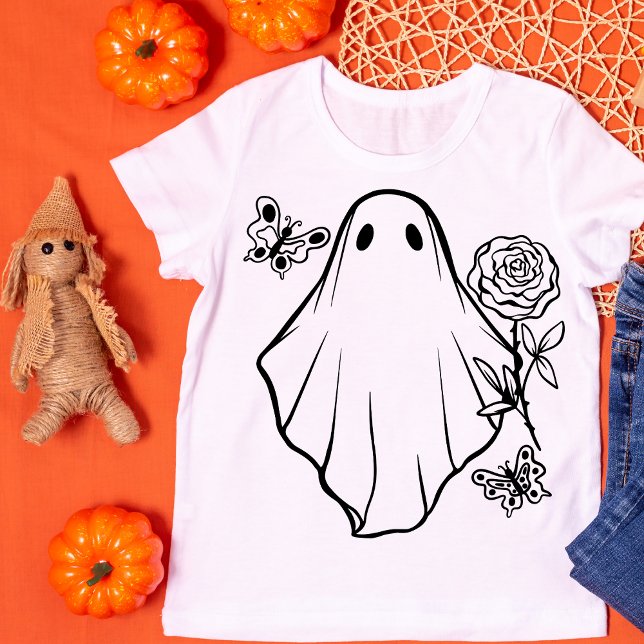 T-shirt Halloween fantôme rétro (Créateur téléchargé)