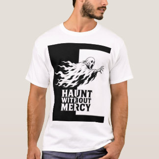 T-shirt Halloween Fantôme Sans Pitié