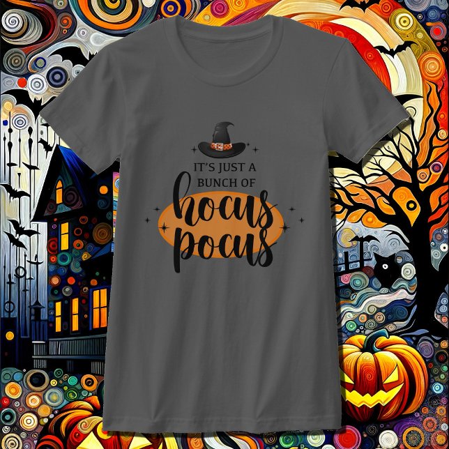 T-shirt Halloween féminine Casquette de Hocus Pocus Witch (Créateur téléchargé)