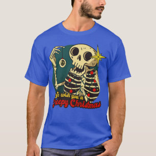 T-shirt Halloween Fête Danser Skeleton Drôle Citrouille Wi