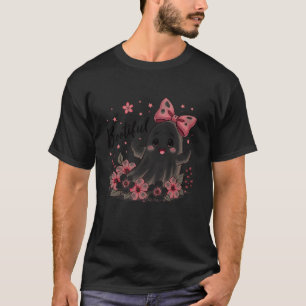 T-shirt Halloween Fleurs fantômes costumes Tri
