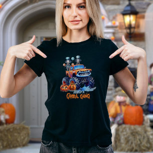 T-shirt Halloween Gang de Fantômes Personnalisé po