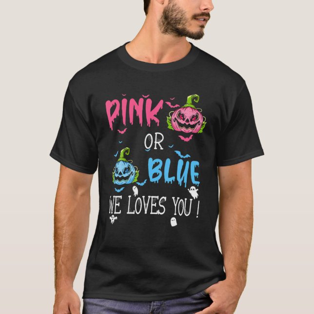 T-shirt Halloween Genre Révéler Nous t'aimons Nouveau Citr (Devant)