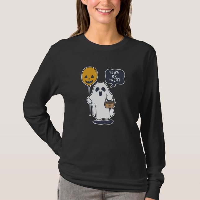 T-shirt Halloween Ghost (Devant)