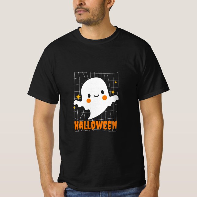 T-shirt Halloween ghost (Devant)