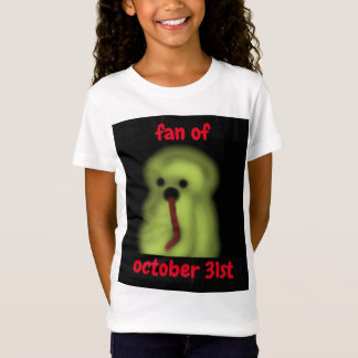 T-Shirt Halloween Ghost Green Red Black Haunting Boo