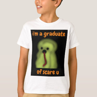 T-shirt Halloween Ghost Green Red Black Haunting Boo