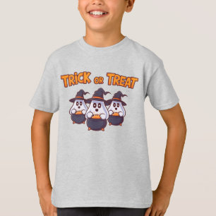 T-shirt Halloween Ghost Pals : Prêt pour les cures!
