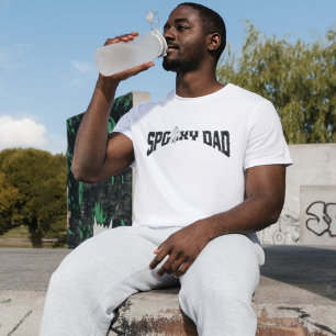 T-shirt Halloween Ghost Sppod père anniversaire