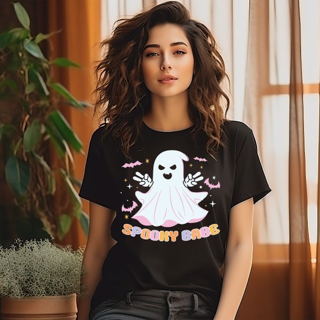 T-SHIRT HALLOWEEN GHOSTS 👻 BABE ÉFFRAYANT (Créateur téléchargé)
