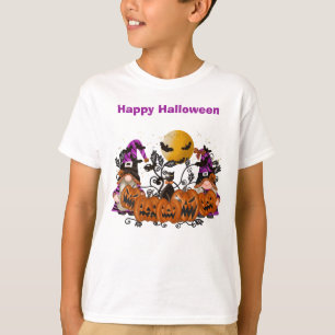 T-shirt Halloween Gnome Boy branché