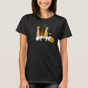 T-shirt Halloween Gnomes mignonne Automne Citrouille Autom