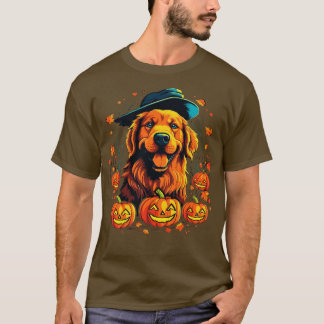 T-shirt Halloween Golden Retriever