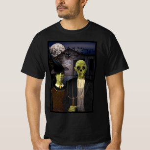 T-shirt Halloween gothique américain