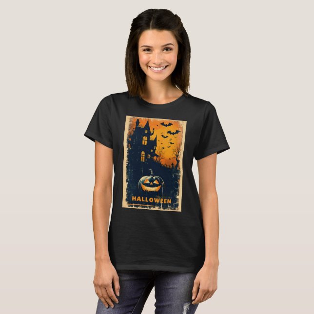 T-shirt Halloween Graphic - Edition Limitée ArtworkT-Shirt (Devant entier)