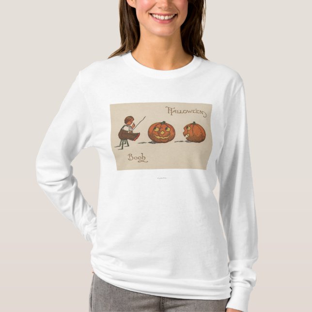 T-shirt Halloween GreetingBook (Devant)