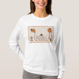 T-shirt Halloween GreetingMr. Et Mme Jack-o'-lantern