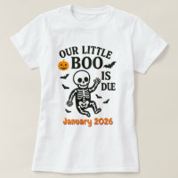 Halloween Grossesse bébé Faire-part Boo est dû