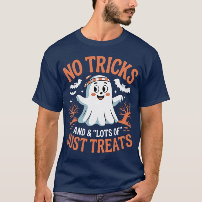 T-shirt Halloween Gym Ghostricksreatsrainer Burpees Workou (Devant)
