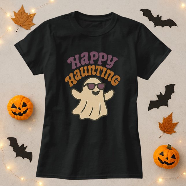 T-shirt Halloween Happy Hauny Cool Ghost (Créateur téléchargé)
