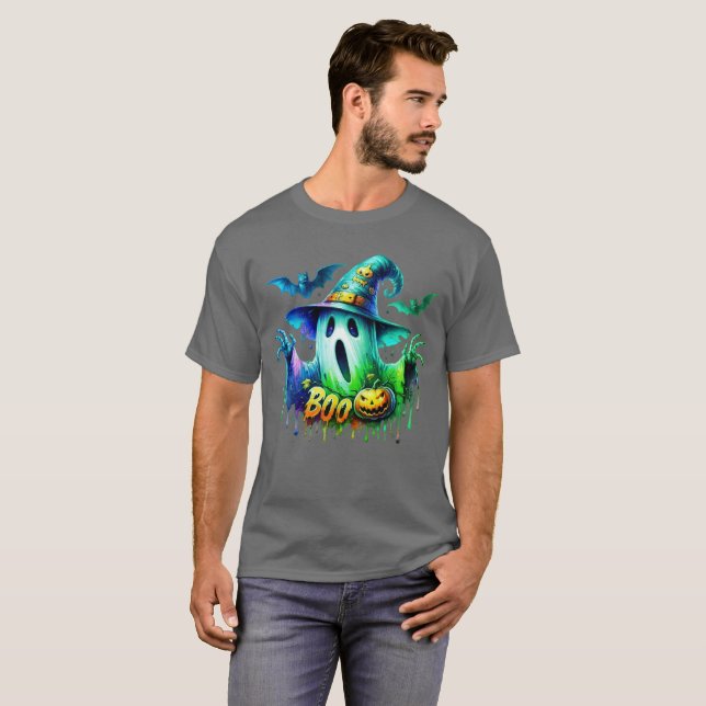 t-shirt Halloween Havoc / Saison effrayante (Devant entier)
