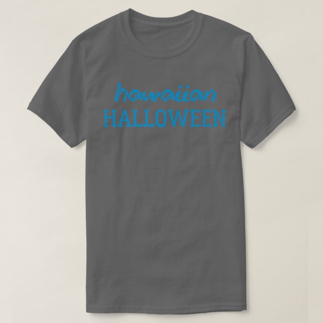 T-shirt Halloween hawaïen 4486 (Design devant)