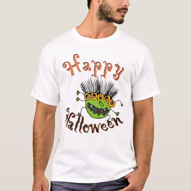 T-shirt Halloween heureux ! (Devant)
