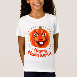 T-Shirt 🎃 Halloween heureux - Drôle, Effrayant et Citroui