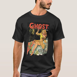 T-shirt Halloween Horror Vintage Ghost Comic Book Retro Sc