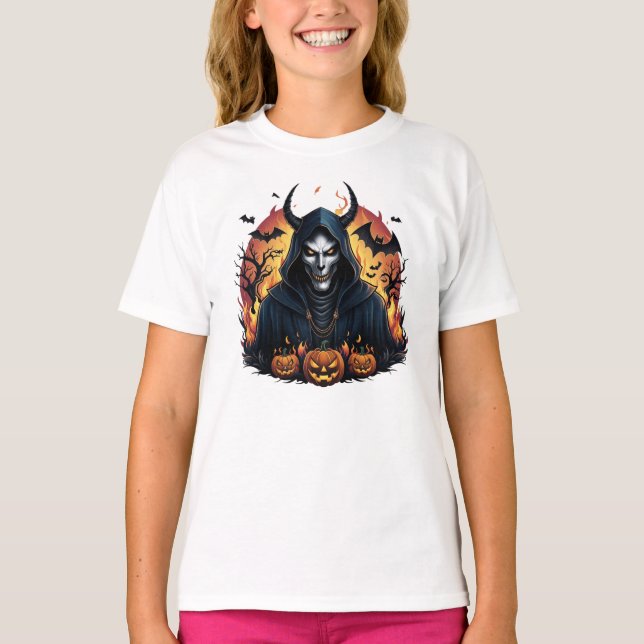 T-shirt Halloween Horseman (Devant)