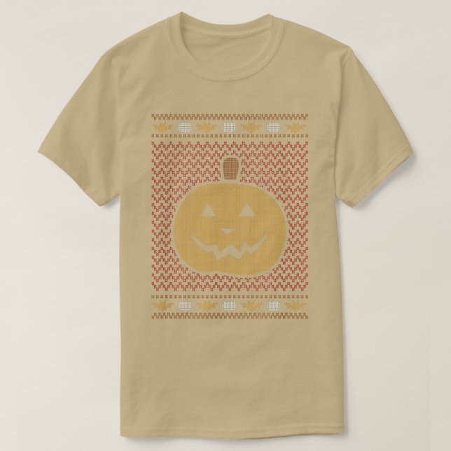 T-shirt Halloween Jack O Lantern  (Design devant)