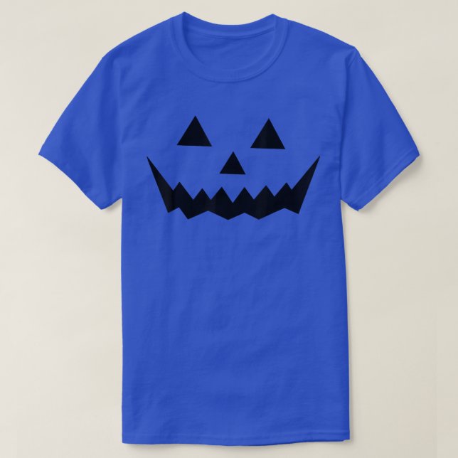 T-shirt Halloween Jack-o'-lantern (Design devant)