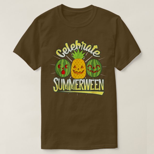 T-shirt Halloween Jack-o'-lantern fête Summerwe (Design devant)