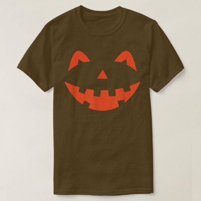 T-shirt Halloween Jack O Lantern Jackolantern Mignon Heure (Design devant)
