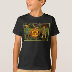 T-shirt Halloween Jack-o-Lantern nuit de récolte par les e