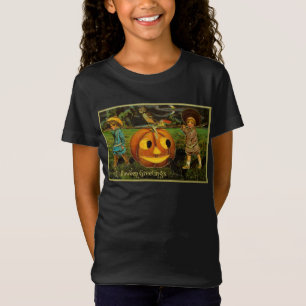 T-Shirt Halloween Jack-o-Lantern nuit de récolte par les e