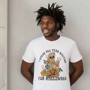 T-SHIRT HALLOWEEN J'AI PASSÉ TOUTE L'ANNÉE À ATTENDRE HALL
