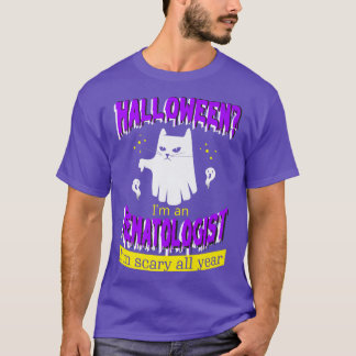 T-shirt Halloween Je suis un hématologue Je suis effrayant