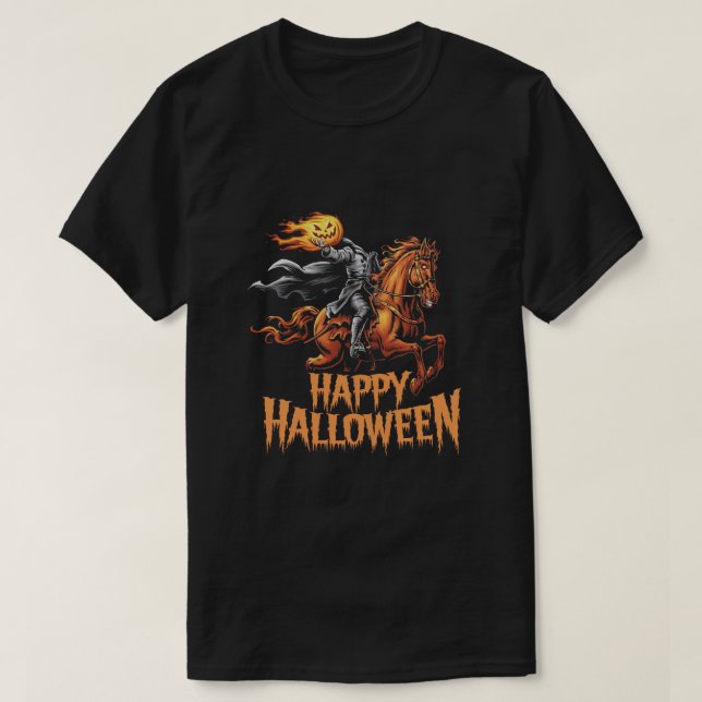 T-shirt Halloween joyeux (Design devant)